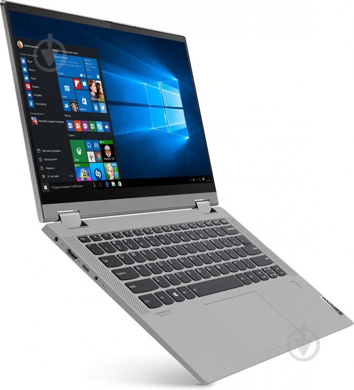 Ноутбук Lenovo IdeaPad Flex 5 14ARE05 14" (81X200DERA) platinum grey - фото 11