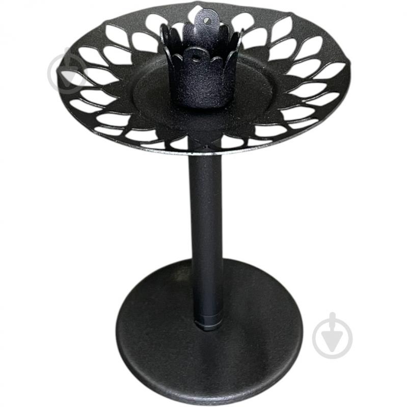 Подсвечник-трансформер "6 в 1" №4 14 см черный - фото 1