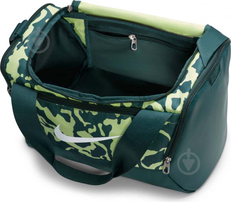 Сумка Nike BRASILIA Duffel Bag FB2830-328 25 л темно-зелений - фото 4