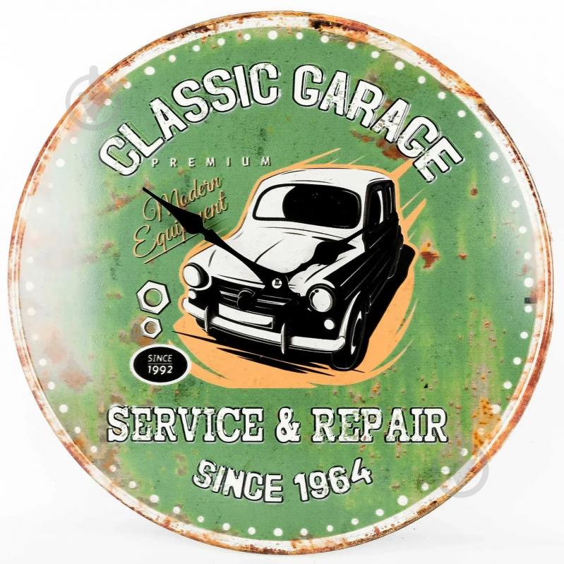 Годинник настінний 596579 Classic Garage Technoline - фото 1