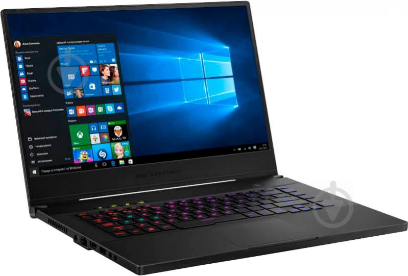 Ноутбук Asus ROG Zephyrus S15 GX502LXS-HF080T 15,6" (90NR0311-M01680) black - фото 2