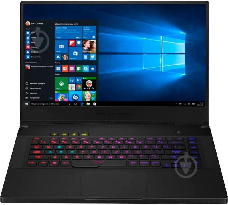 Ноутбук Asus ROG Zephyrus S15 GX502LXS-HF080T 15,6" (90NR0311-M01680) black - фото 16