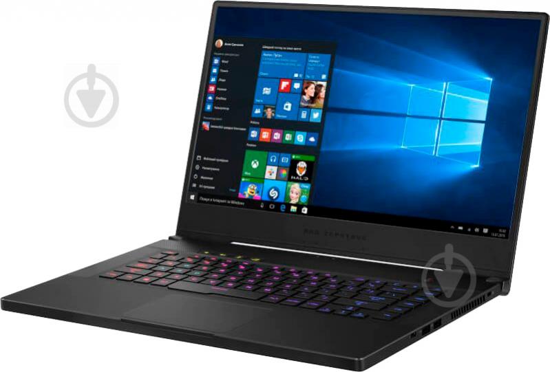 Ноутбук Asus ROG Zephyrus S15 GX502LXS-HF080T 15,6" (90NR0311-M01680) black - фото 3