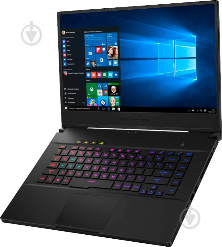 Ноутбук Asus ROG Zephyrus S15 GX502LXS-HF080T 15,6" (90NR0311-M01680) black - фото 9