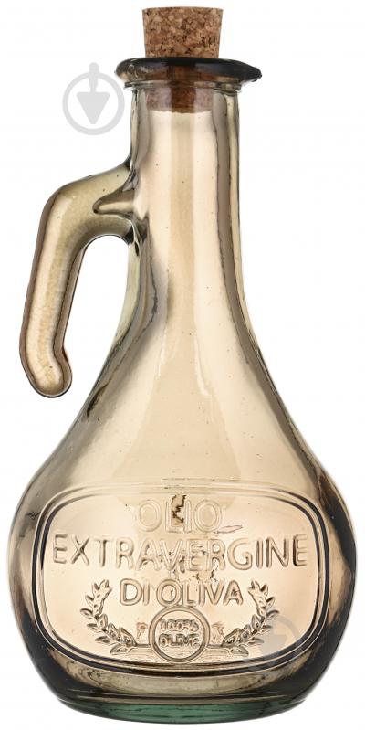 Пляшка з корком San Miguel для олії Olio 500 мл кориця - фото 1