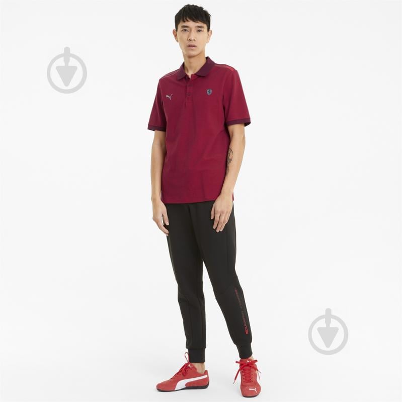 Поло Puma Ferrari Style 2-tone Polo 59987802 р.XL красный - фото 5