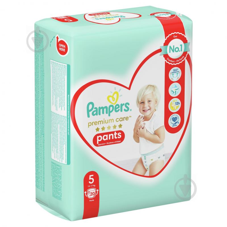 Подгузники-трусики Pampers Premium Care 5 12-17 кг 20 шт. - фото 3