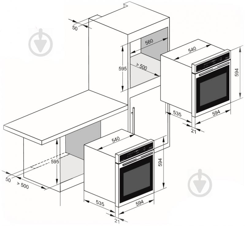 Духовой шкаф Kaiser EH 6426 ElfAD - фото 6