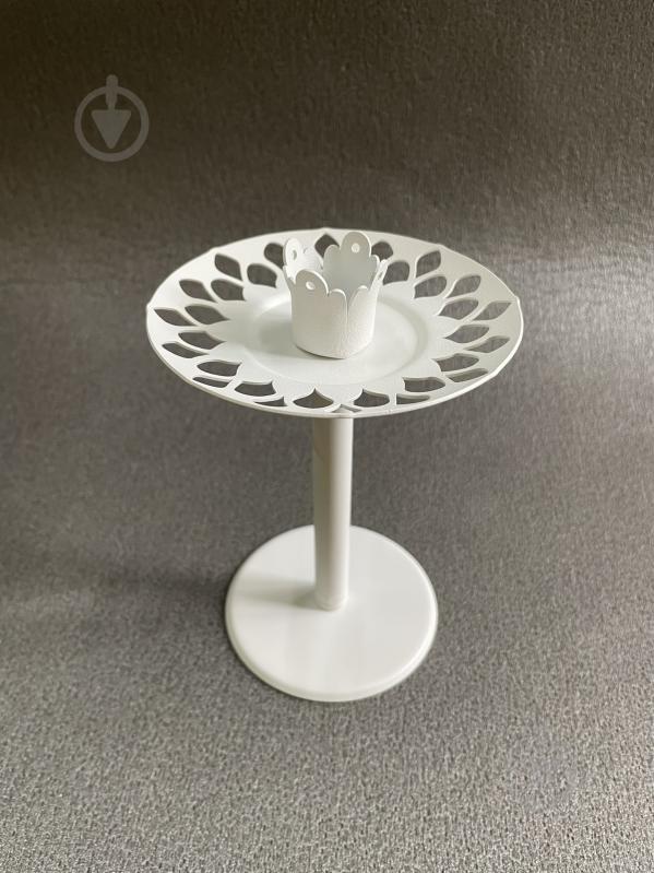 Свічник-трансформер 6 в 1 №4 14 см білий - фото 2 Свічник-трансформер 6 в 1 №4 14 см білий - фото 2