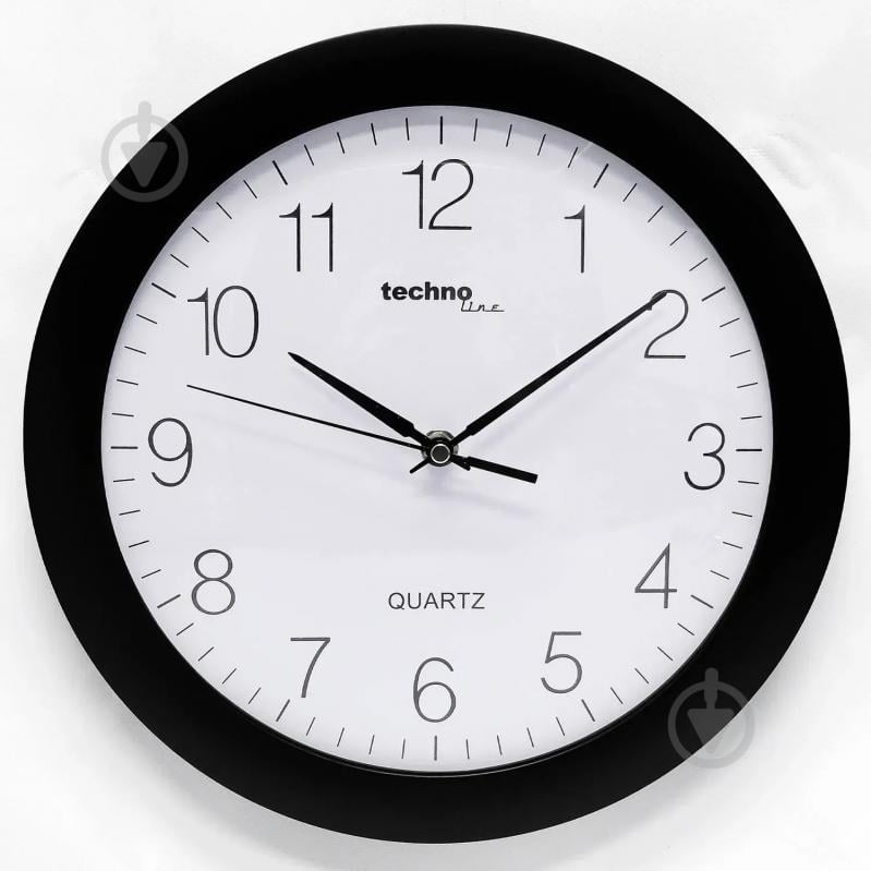 Годинник настінний WT7000 Black Technoline - фото 1