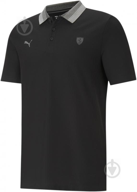 Поло Puma Ferrari Style Gradient Polo 59988001 р.2XL черный - фото 1