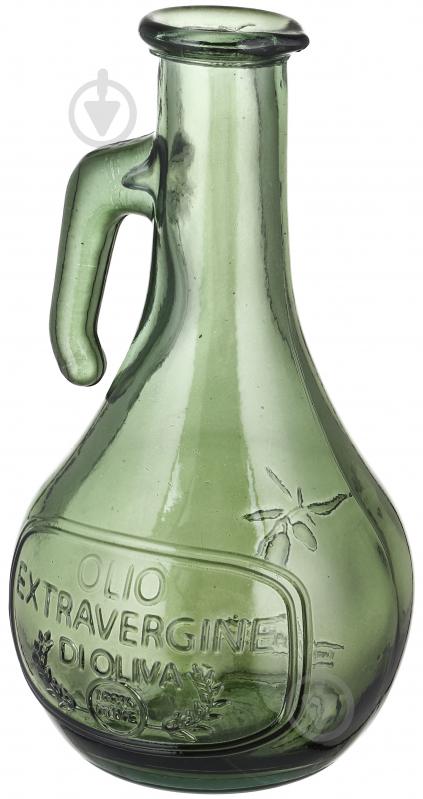 Пляшка з корком San Miguel для олії Olio 500 мл зелений - фото 3