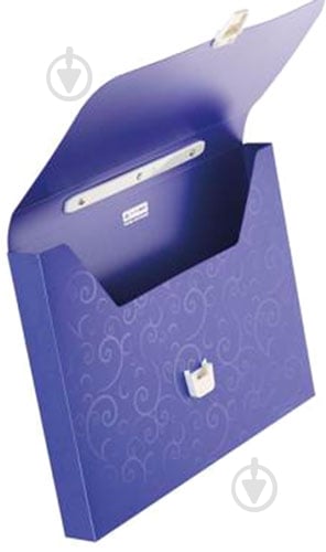 Папка-портфель пластиковая A4/35мм BAROCCO фиолетовый Buromax BM.3719-07 - фото 2