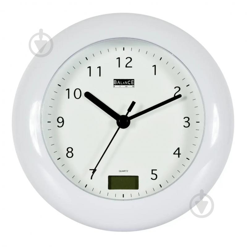 Часы настенные 506271 Bathroom Clock White Technoline - фото 1