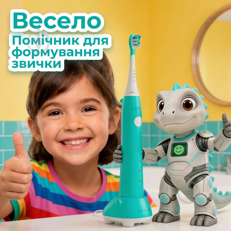 Электрическая зубная щетка AENO DB9M Mint (ADB0009M) - фото 5