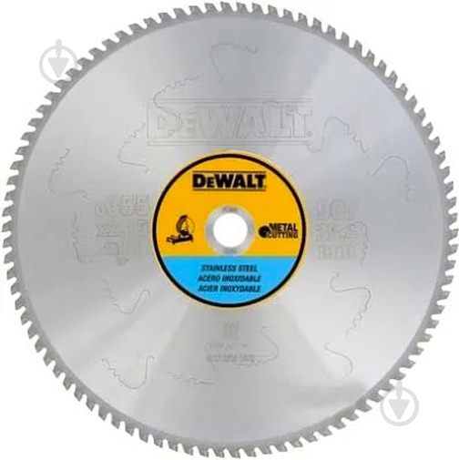 Пиляльний диск DeWalt Metal Cutting 355x25,4x1,75 Z90 DT1922 - фото 2