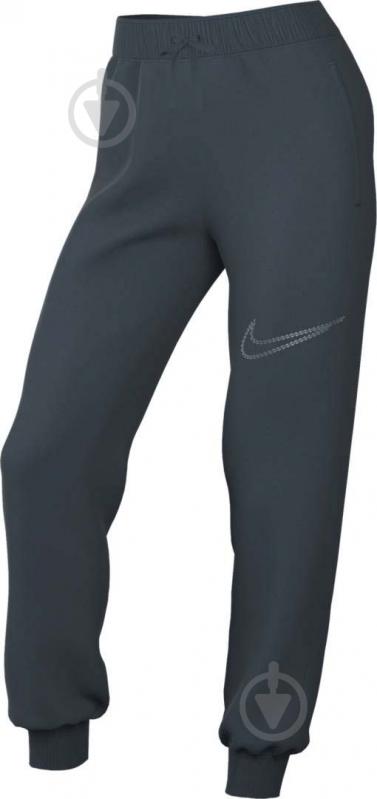 Штани Nike W NSW CLUB FLC SHINE MR PANT FB8760-328 р. S синій - фото 7