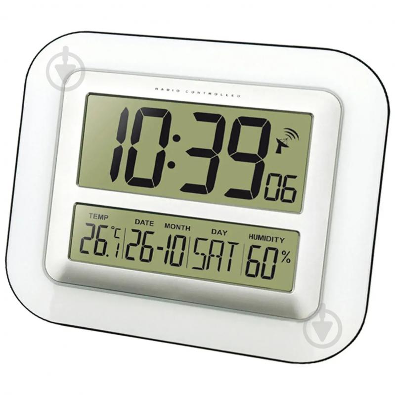 Годинник настінний WS8006 Silver Technoline - фото 2 Годинник настінний WS8006 Silver Technoline - фото 2