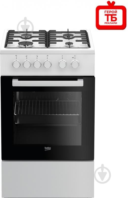 Плита комбінована Beko FSS52020DW - фото 1