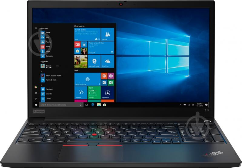 Ноутбук Lenovo ThinkPad E15-IML T 15,6" (20RD0015RT) black - фото 1