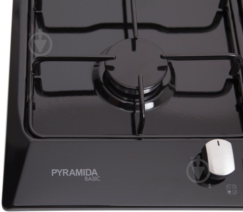 Варочная поверхность газовая Pyramida PFE 644 black - фото 5