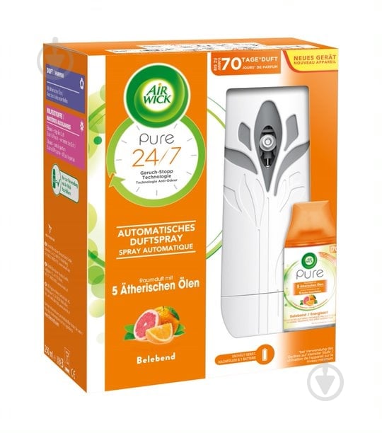 ᐉ Автоматический освежитель воздуха Air Wick Pure с ароматом апельсина ...