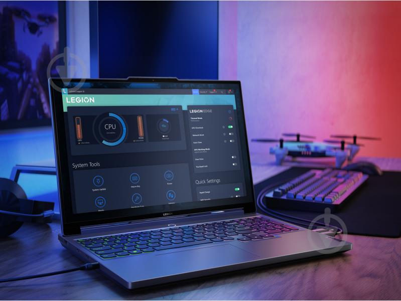 Ноутбук Lenovo Legion 5 16IRX9 16" (83DG00CBRA) luna grey - фото 6