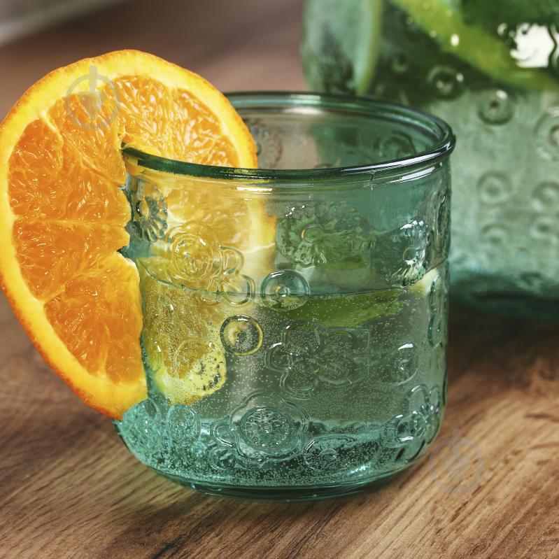 Склянка низька San Miguel Flora м'ятна 2325DB794 300 мл 1 шт. - фото 4 Склянка низька San Miguel Flora м'ятна 2325DB794 300 мл 1 шт. - фото 4