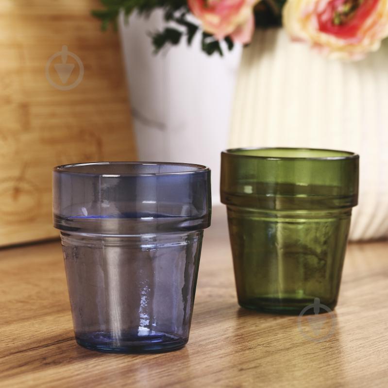 Стакан низкий San Miguel Floe фиолетовый 2427DB511 230 мл 1 шт. - фото 4 Стакан низкий San Miguel Floe фиолетовый 2427DB511 230 мл 1 шт. - фото 4