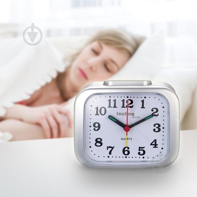 Годинник настільний Modell XL Silver Technoline - фото 4 Годинник настільний Modell XL Silver Technoline - фото 4