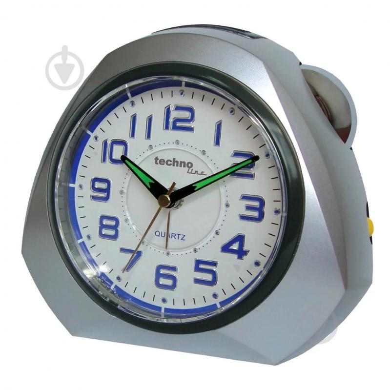 Годинник настільний Modell XXL Silver Technoline - фото 2 Годинник настільний Modell XXL Silver Technoline - фото 2