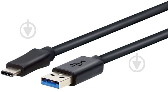 Кабель USB Type-C 1.2 м черный - фото 2