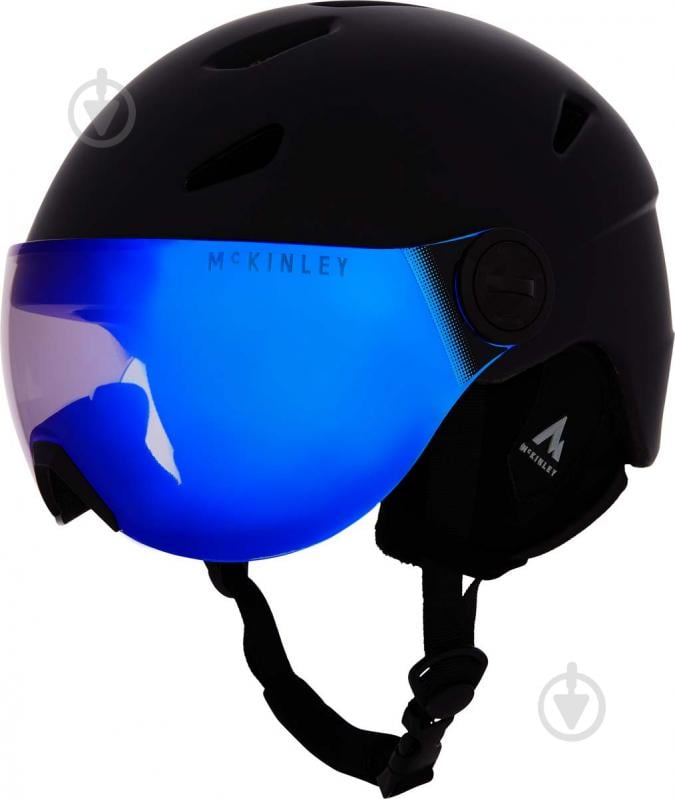 Шолом McKinley Pulse HS-016 Visor Photochromic Revo 409326-050 L чорний - фото 1