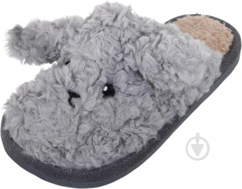 Тапки домашние HW Puppy 2222556751016 р.32 серый - фото 3