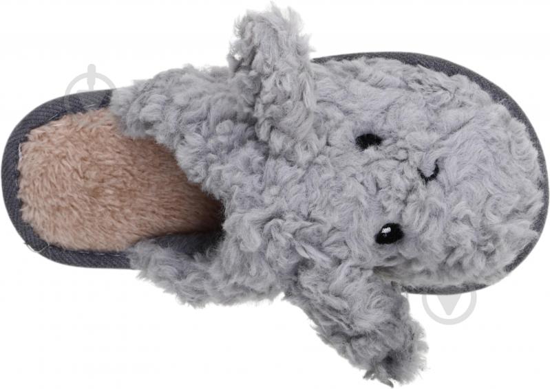 Тапки домашние HW Puppy 2222556751016 р.32 серый - фото 6