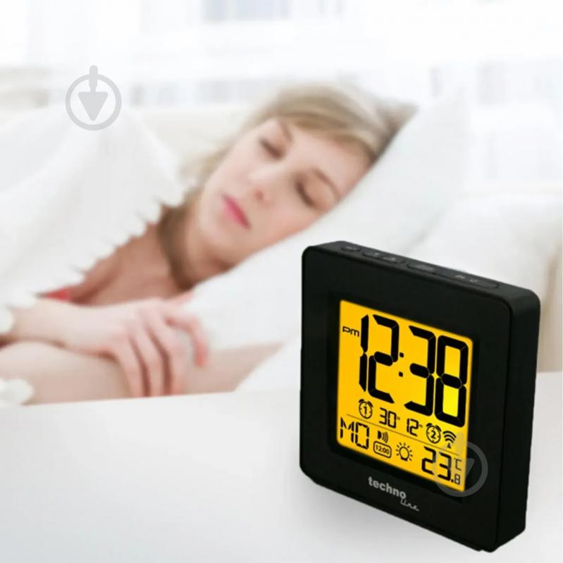 Годинник настільний WT330 Black Technoline - фото 5 Годинник настільний WT330 Black Technoline - фото 5