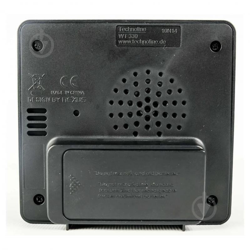 Годинник настільний WT330 Black Technoline - фото 4 Годинник настільний WT330 Black Technoline - фото 4