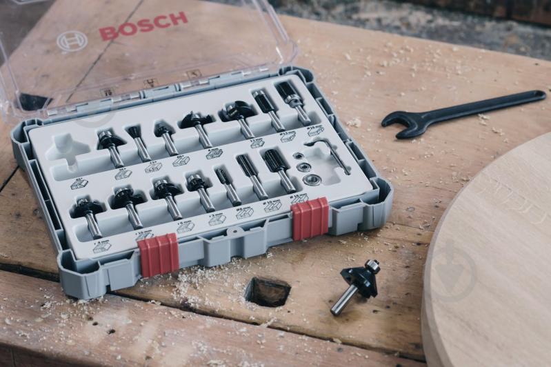 Набір фрез циліндрична Bosch 2607017469 - фото 8