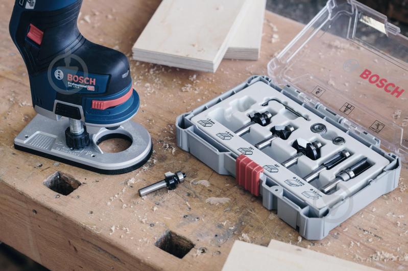 Набор фрез Bosch ПАЗОВЫХ 2607017466 - фото 6