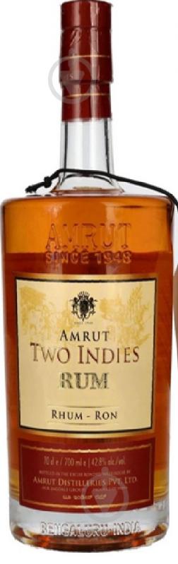 Ром Amrut Two Indies Rum 0,7 л - фото 1 Ром Amrut Two Indies Rum 0,7 л - фото 1