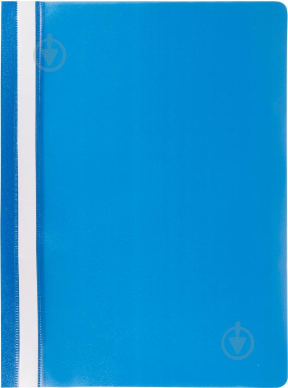 Скоросшиватель с механизмом усики JOBMAX А4 110/110 мкм синий Buromax BM.3313-02 - фото 1 Скоросшиватель с механизмом усики JOBMAX А4 110/110 мкм синий Buromax BM.3313-02 - фото 1