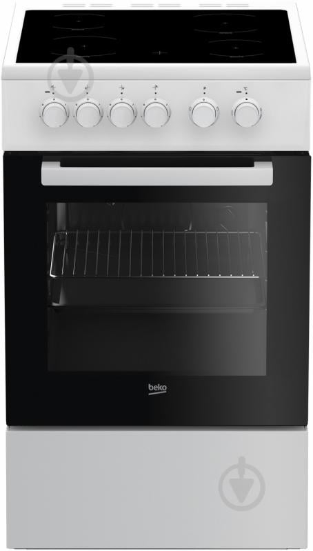 Плита електрична Beko FSS57000GW - фото 2