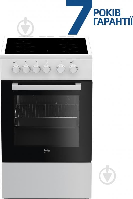 Плита электрическая Beko FSS57000GW - фото 1