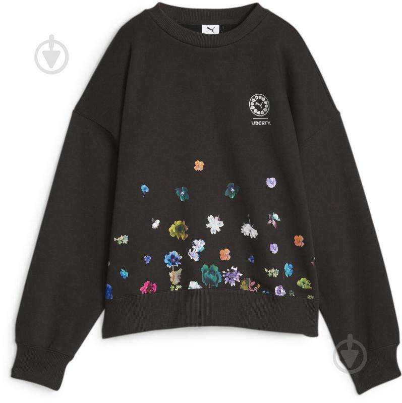Джемпер Puma PUMA X LIBERTY OVERSIZED CREW FL 62220801 р.S черный - фото 1