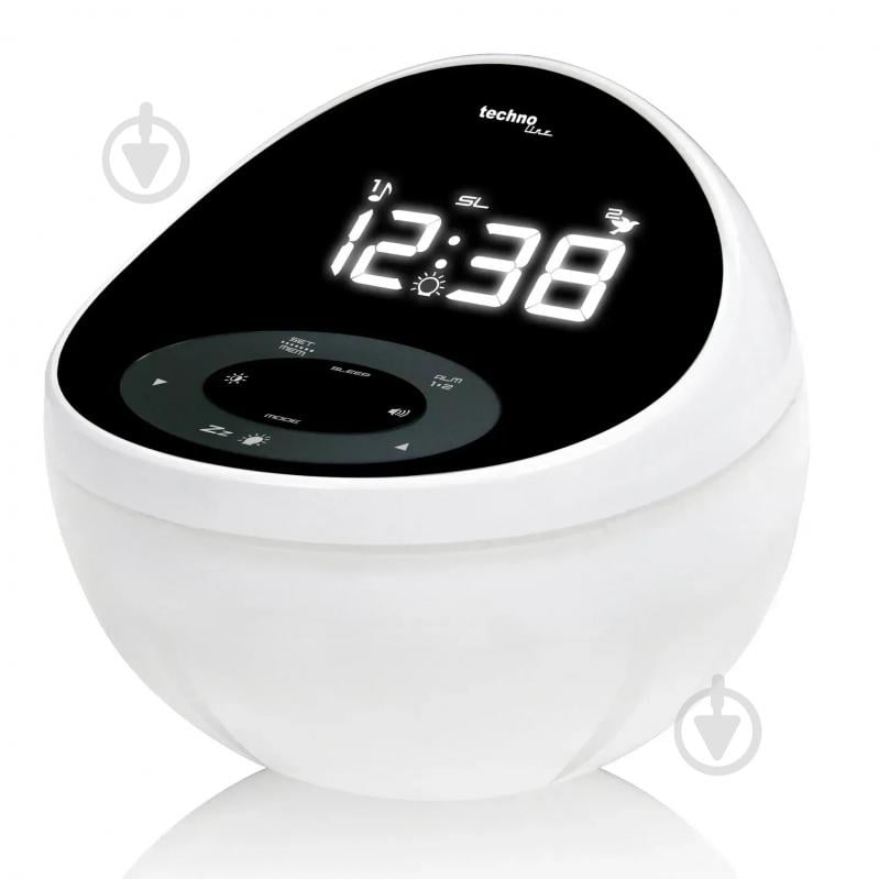 Годинник настільний WT500 Black/White Technoline - фото 1