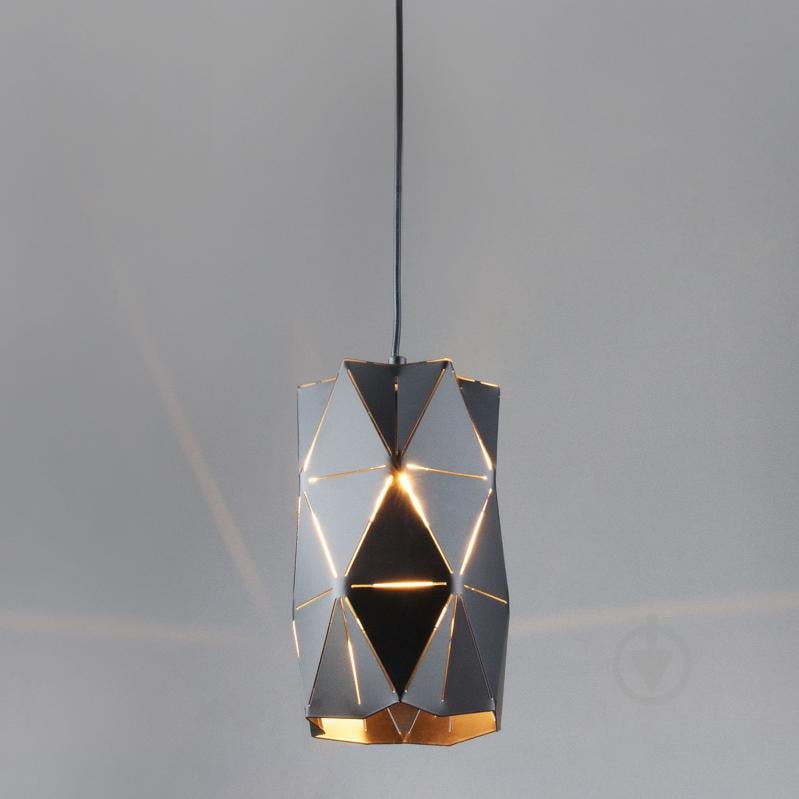 ВИТРИНА! Подвес Strotskis Reprise 1x40 Вт E27 черный 50145/1 (чорний) - фото 3