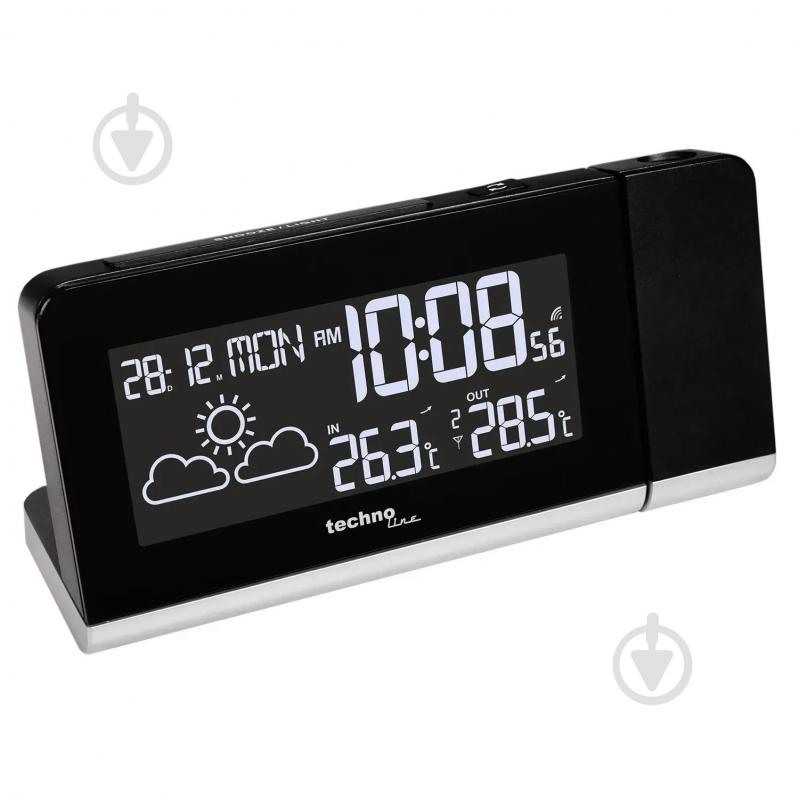 Часы проекционный Technoline WT539 Black - фото 2 Часы проекционный Technoline WT539 Black - фото 2