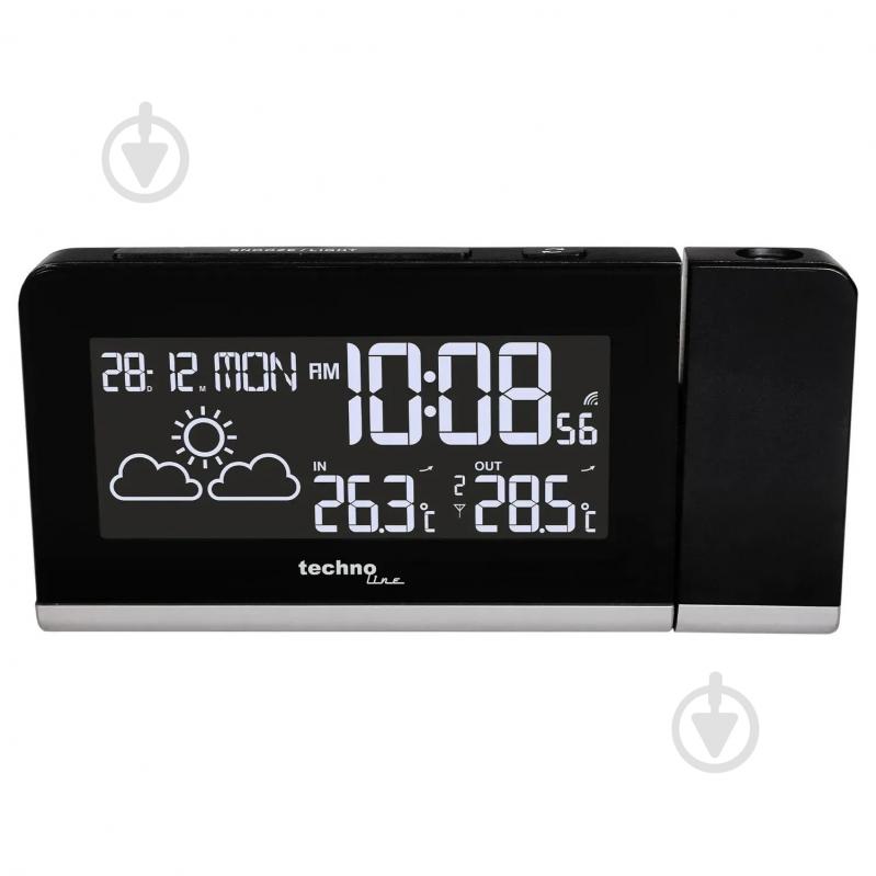 Часы проекционный Technoline WT539 Black - фото 1 Часы проекционный Technoline WT539 Black - фото 1