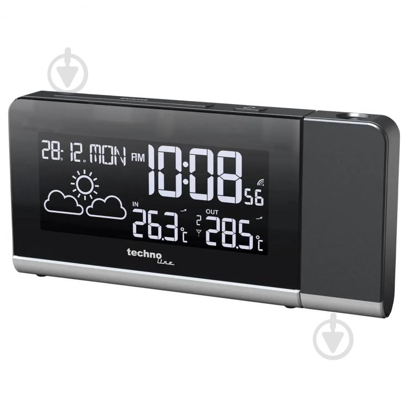 Часы проекционный Technoline WT539 Black - фото 6 Часы проекционный Technoline WT539 Black - фото 6