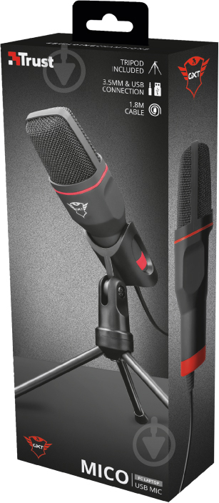 Микрофон Trust GXT 212 Mico USB Microphone 23791 (23791) - фото 8